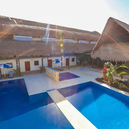 Hotel Pejelagarto Bacalar Eksteriør billede