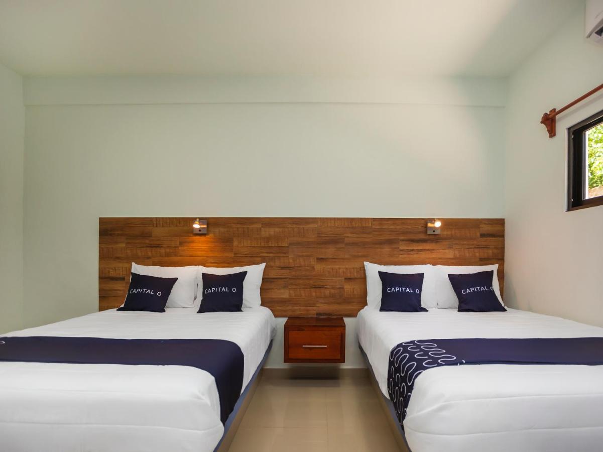 Hotel Pejelagarto Bacalar Eksteriør billede