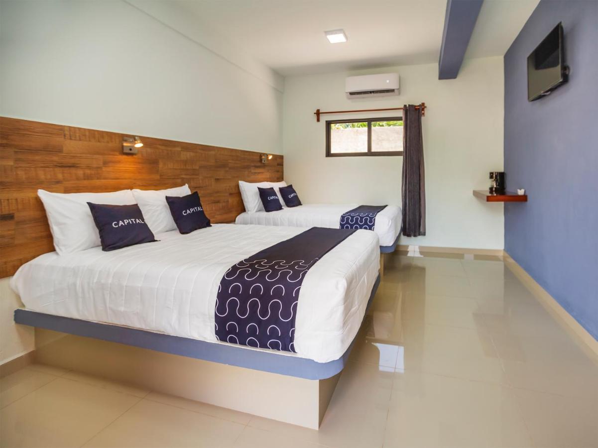 Hotel Pejelagarto Bacalar Eksteriør billede